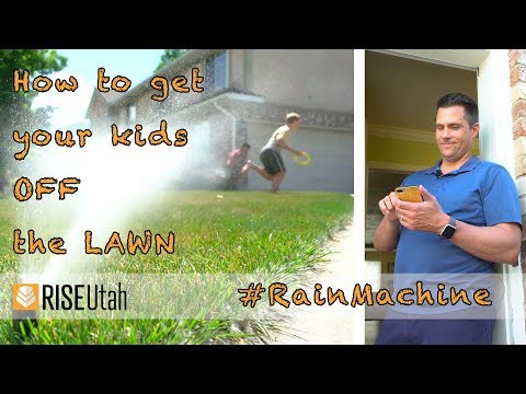 Tech that makes watering your lawn so EASY! Rainmachine HD-12