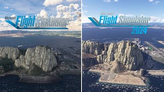 Microsoft Flight Simulator 2020 vs Microsoft Flight Simulator 2024