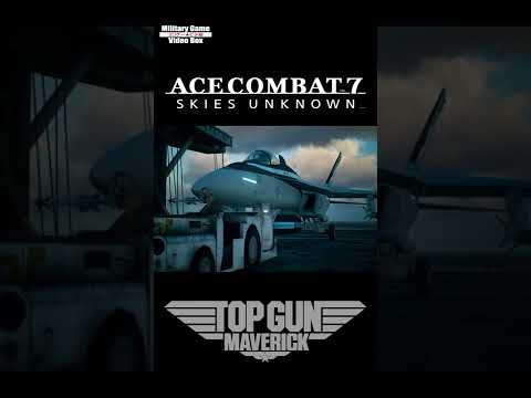 【F-18スーパーホーネット】エースコンバット7で映画トップガンのオープニングシーンを再現【Ace Combat 7 x Top Gun: Maverick DLC】#Shorts