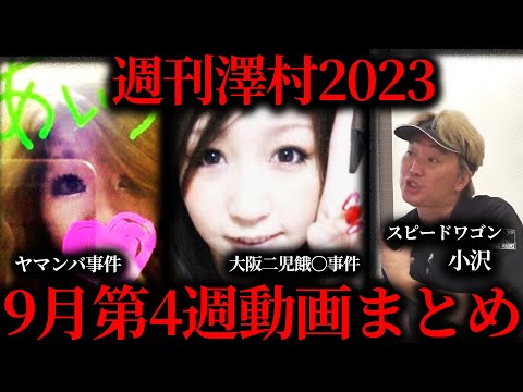 【週刊澤村2023】9月第4週たっくー動画まとめ【たっくー切り抜き】