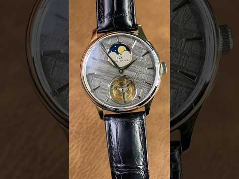 Sea-Gull Tourbillon Watch. Meteorite Dial. Ref. 818.42.7081 海鸥表 陀飞轮 陨石盘