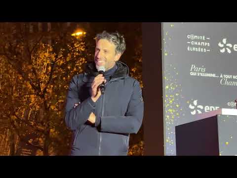 Champs Élysées Lighting Ceremony 2024 - Tony Estanguet speech (french)