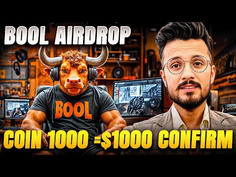 Bool Airdrop $100- $500 confirmed || Bool network Airdrop Exchange listing soon || Bool network