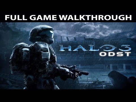 Halo 3: ODST Full Game Walkthrough - No Commentary (PC 4K 60FPS) HALO Master Chief Collection