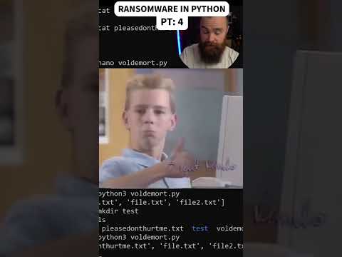 Creating malicious software in Python Pt: 4