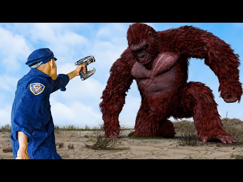 Rescue Kong from Hunter Traps | The New Empire | Kingdom of the Planet of the Apes VS Jurassic Park