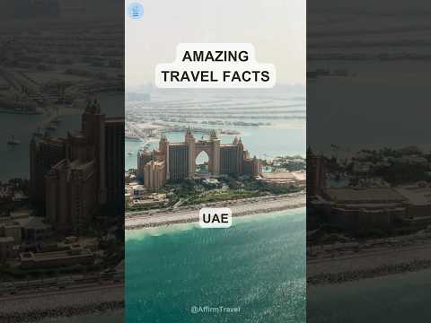 Travel Facts: UAE 🇦🇪🐪 #shorts #travel #travelfacts #uae