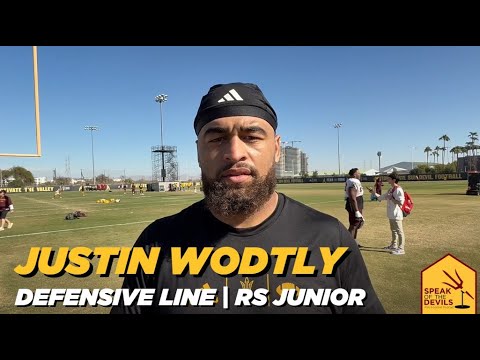 ASU DL Justin Wodtly on UCF win & facing Kansas State