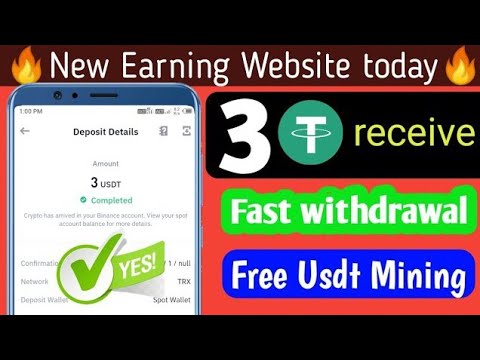 New Best Earning Website | Just Signup Get 20 Usd Instant Withdrawal | Best Usdt earning website