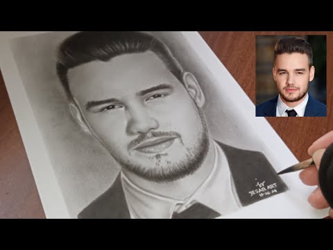 Drawing Liam Payne of One Direction | jesar art