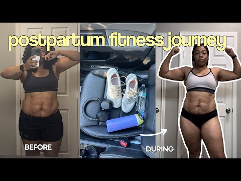 POSTPARTUM WORKOUT VLOG: program progress, being consistent in the gym, bad body image days, & more