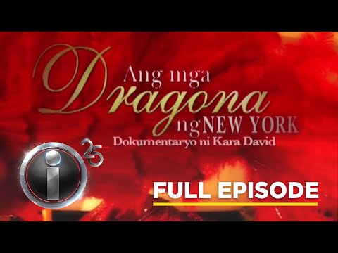 'Ang mga Dragnona ng New York,' dokumentaryo ni Kara David (Full Episode) | I-Witness