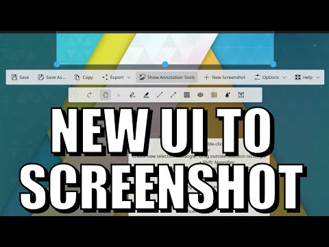 KDE Screenshot App, Completely Redesigned!