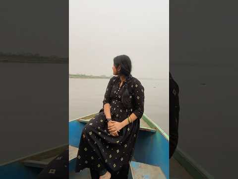 A day in Vrindavan!❤️ #vrindavan #boating #yamunariver #ghat #vrindavandham #travel #ytshorts