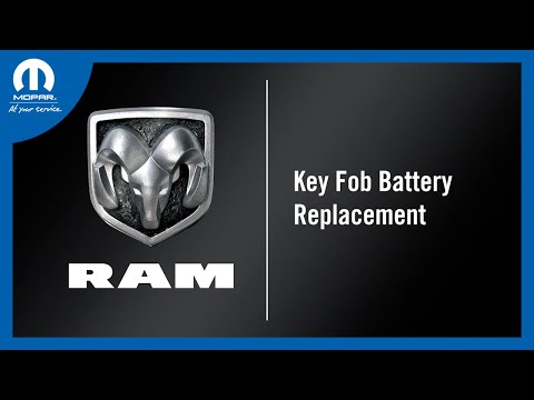 Key Fob Battery Replacement | How To | 2024 Ram ProMaster