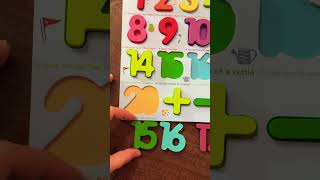 Learn Numbers 1-20| Educational videos for Toddlers #shorts #shortvideos #number #counting #learning