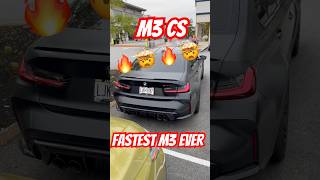 Quickest M3 ever. The M3 CS 🤤 #M3CS