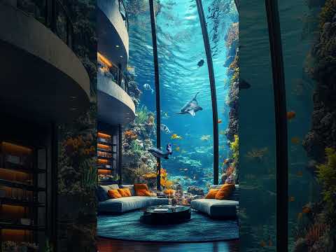 #UnderwaterHouse#LivingUnderwater#OceanHome#DeepSeaLiving#UnderwaterWorld#AquaticArchitecture#Future