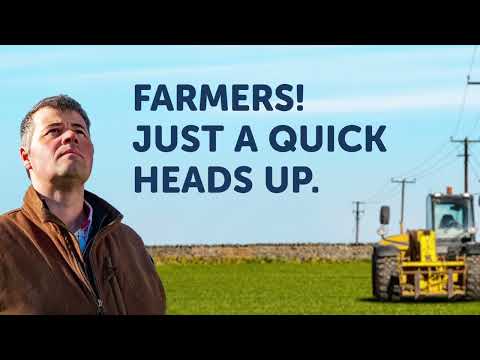 Farmers! A quick heads up could save your life…