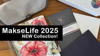 NEW! MakseLife 2025 Collection | Goal-Setting Planner & Accessories #maksereviewcrew