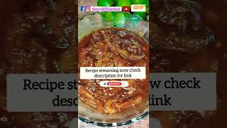 Pickel l Raw Mango sweet Pickle recipe streaming now check description for link #pickle #sweetpickle