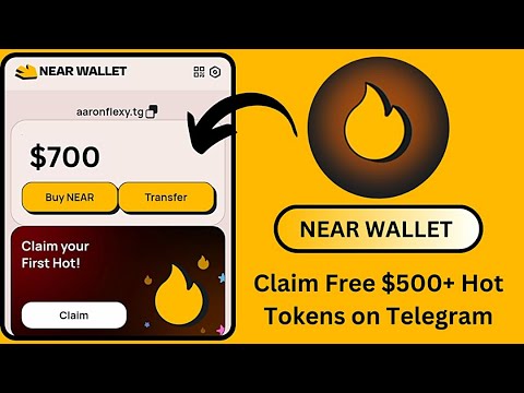 Claim Free $500+ Near wallet Hot Tokens on Telegram | NEAR Wallet