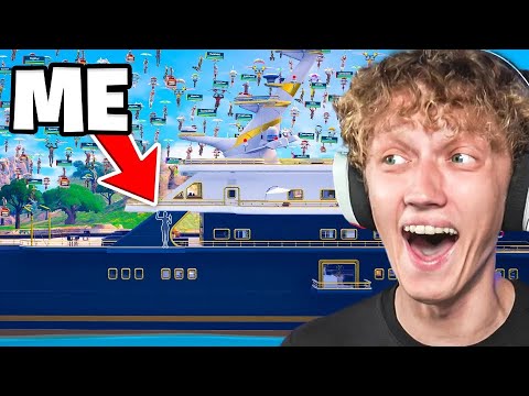 The ULTIMATE 100 Player Hide & Seek At The YACHT In Fortnite!