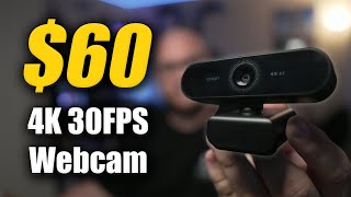 Is a Budget 4k Webcam Worth Your $60? | Emeet Nova 4k Webcam