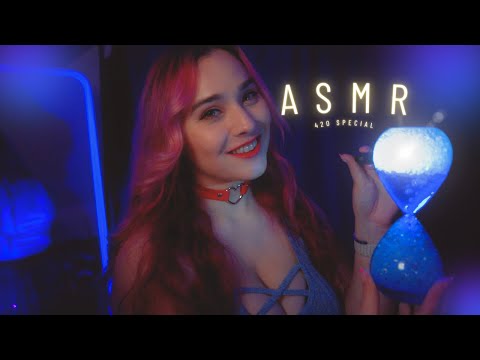 WARNING: This ASMR Will Get You HIGH AF (Trippy Layered Visuals) 💚