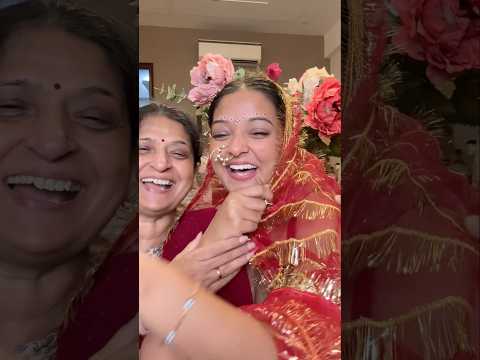 Shaadi ko *32 YEARS* ho gaye 😨🥺recreating Mum's wedding look😱#grwm #dulhan #wedding