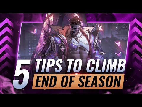 CLIMB BEFORE PRESEASON With These 5 Tips - League of Legends