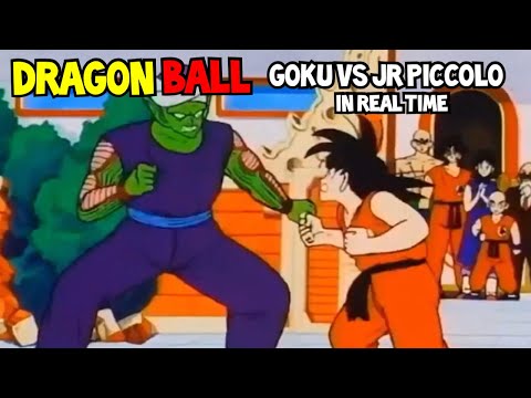 Dragon Ball - Goku vs Jr Piccolo full fight in real time