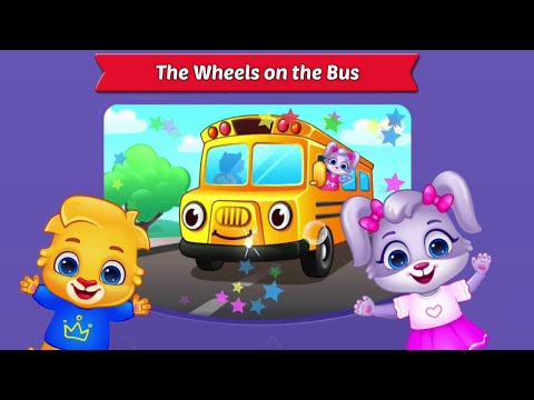 Kids Animals Sound Song Game - The Wheels on the Bus