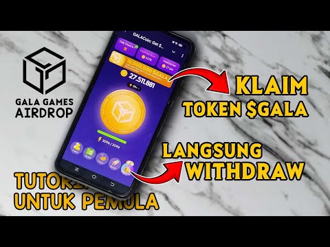 Tutorial Garap Airdrop GalaCoin Untuk Pemula | Get $GALA Token Airdrop by Gala Games