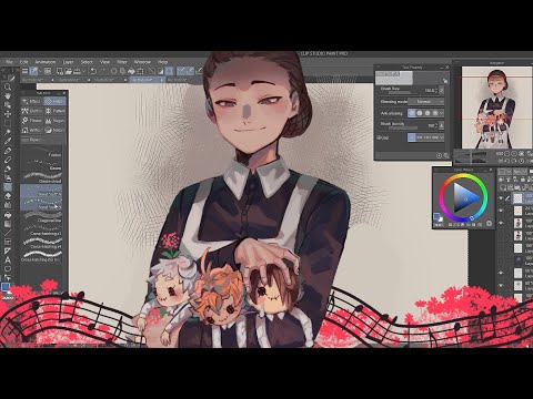 Isabelle (promised neverland)// speedpaint