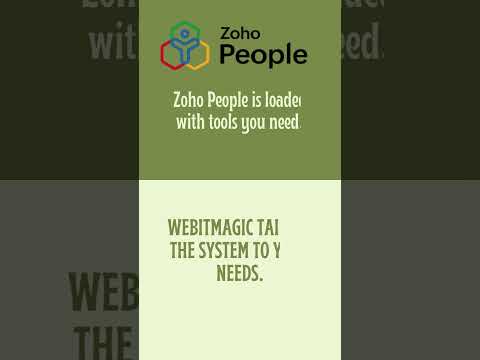 Unlock Zoho People’s Full Potential with WebITMagic