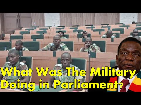 WATCH LIVE; What Was The Millitary Doing In Parliament? ZESA CEO "Ndasakara neKutukwa"