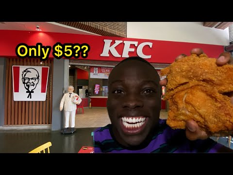 Eating the cheapest KFC Meal (only $5)