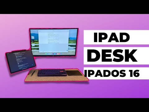 2022 Focused iPad Desk with iPadOS 16