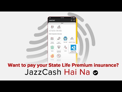 Pay State Life Insurance with JazzCash