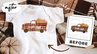 PRINTABLE HEAT TRANSFER VINYL TUTORIAL WITH CRICUT | How To Use Printable HTV Vinyl Cricut (easy!)