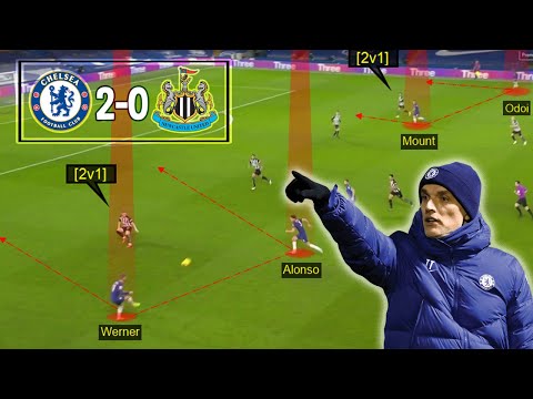 Tuchel Extends his Impressive Undefeated Run | Cheslea vs Newcastle United 2-0 | Tactical Analysis