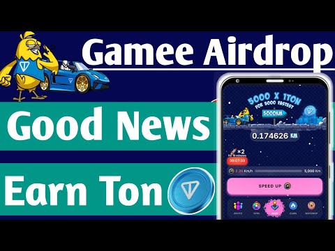 Gamee Airdrop Good News || Earn Free Ton Gamee Airdrop || Earn With Muzammil Sial