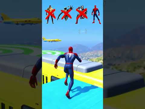 The Incredibles Challenge #201 #spiderman #ironman #batman #superman #gta5