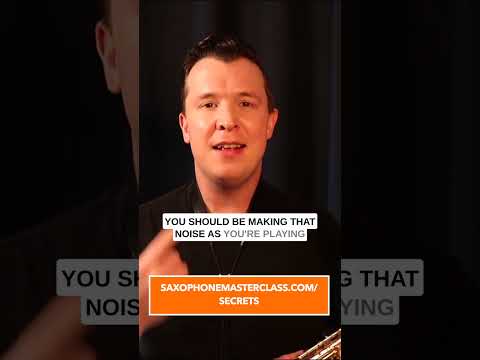 How To Growl On Saxophone #saxophone #saxophonelessons