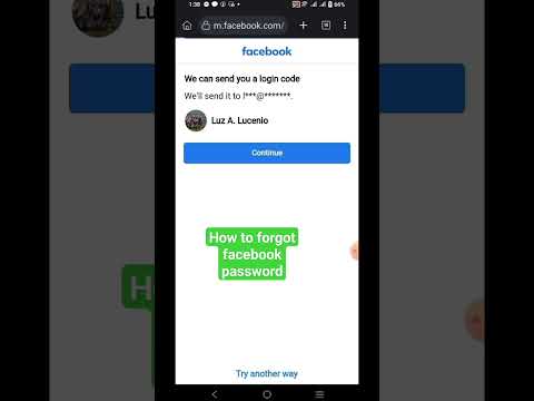 How to forgot facebook password? #forgotpassword     #facebookpassword #recoverpassword