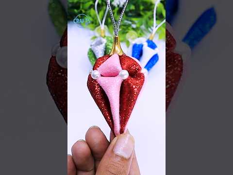 Amazing Ornaments for Christmas Tree Decorations🎄Easy Holiday Craft #shorts #christmas #craft