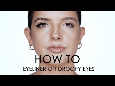 ND MINI MASTERCLASS | How To Eyeliner on DROOPY EYES| Natasha Denona Makeup