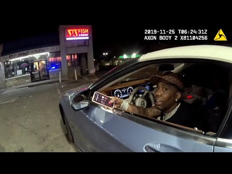 Bodycam: YFN Lucci stopped by cops, car impounded