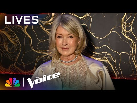 Martha Stewart Takes Over The Finale | The Voice | NBC